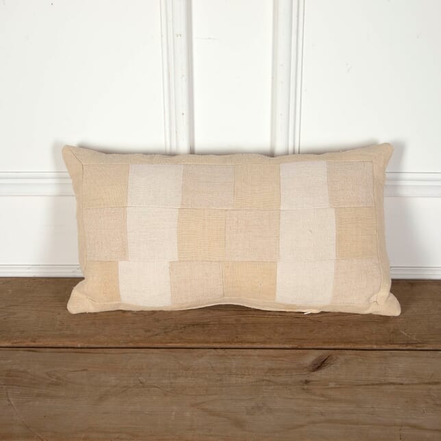 Antique Linen Patchwork Cushion RT9012247