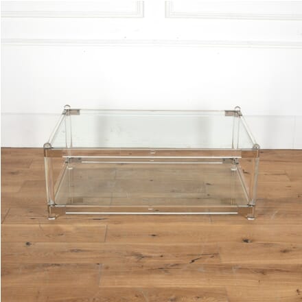 Lucite and Glass Coffee Table CT4012151