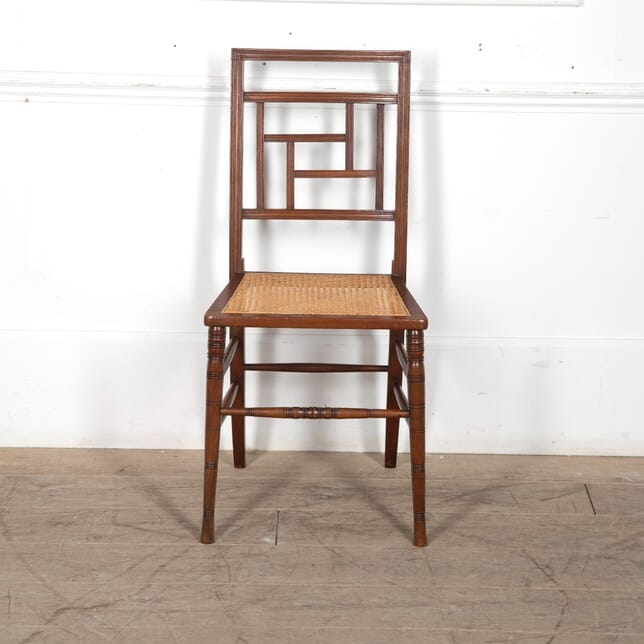 19th Century E.W Godwin Walnut Chair CH7823147