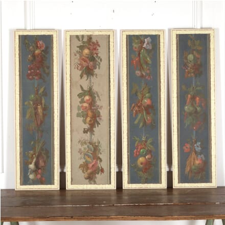 Set of Four 20th Century Painted Panels WD2012765