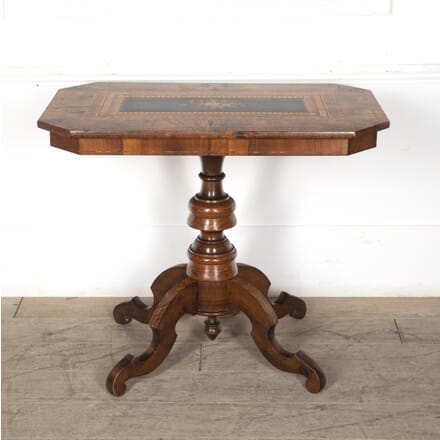 19th Century Italian Marquetry Tilt-Top Table TC1524688