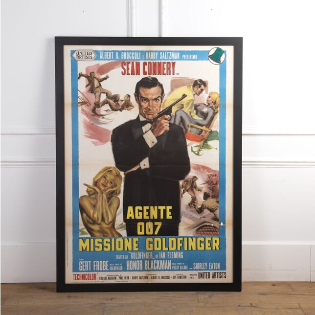 James Bond Cinema Poster "Gold Finger" WD5322130