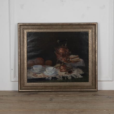 20th Century Jules Ernest Renoux Still Life Oil on Canvas WD6425137