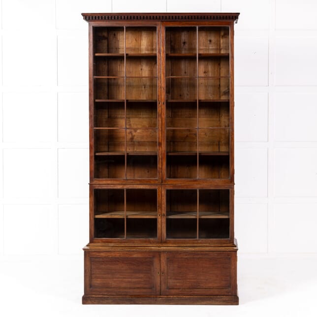 Large 18th Century English Mahogany Bookcase BK0633317