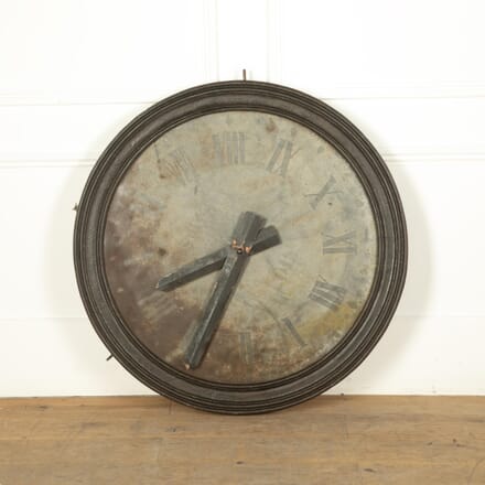 Large 19th Century Cast Iron Clock Face GA3230070