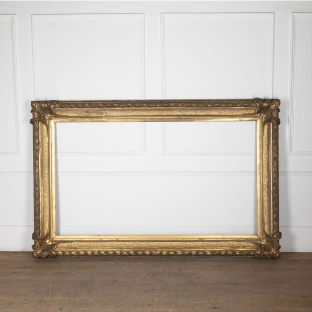 Large 19th Century French Gilded Frame MI3233388