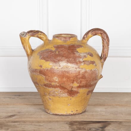 Large 19th Century Glazed Terracotta Cruche DA9027354