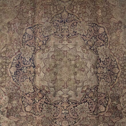 Large 19th Century Laver Kirman Carpet RT4926338