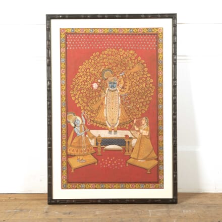 Large 20th Century Indian Pichwai Painting WD5929499