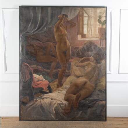 Large 20th Century Oil Painting WD3629133