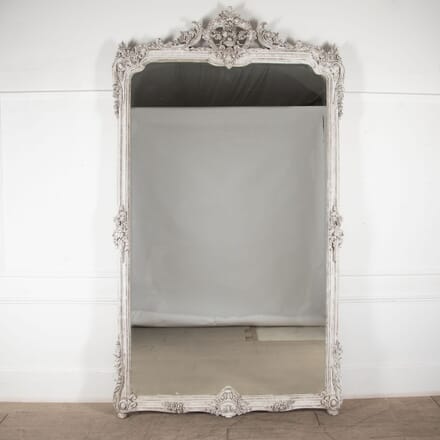 Large 20th Century Painted Mirror MI8426860