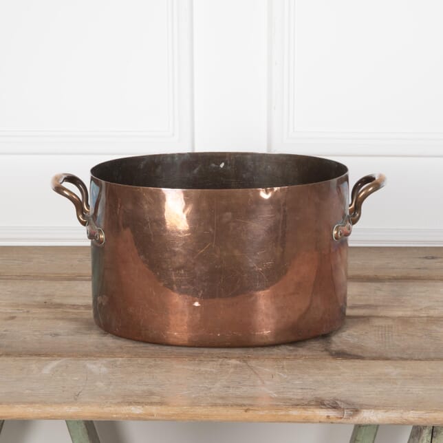 Large Early 19th Century English Copper Pan DA4329591