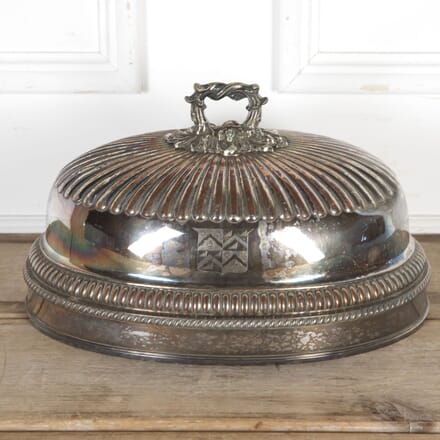 Large Early 19th Century Sheffield Meat Dish Cover DA8024533