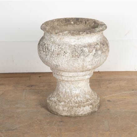 Large Early 20th Century French Composition Stone Urn GA7532775