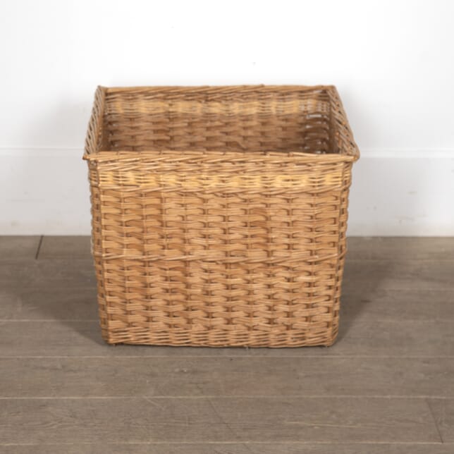 20th Century English Wicker Log Basket DA8823063