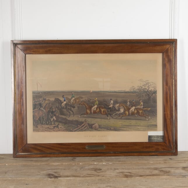 Large 19th Century English Print by J.McQueen WD1522784