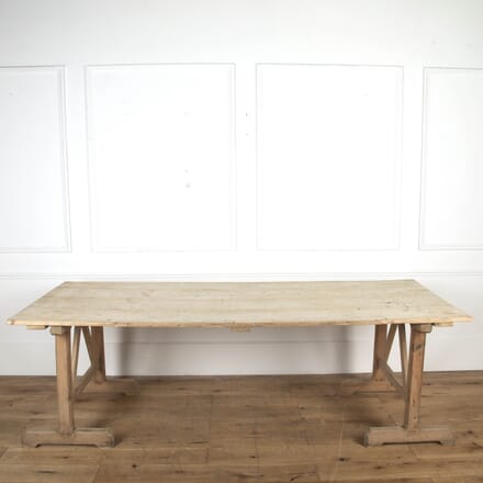 Large French Trestle Table TD9017981