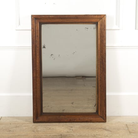Large French Walnut Framed Mirror MI1516554