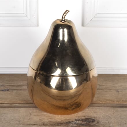 Large 20th Century Gold Pear Ice Bucket by Freddotherm DA5822435