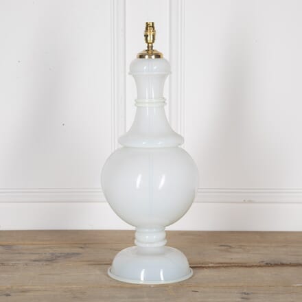 Large 20th Century Italian Opaline Lamp LT2823508
