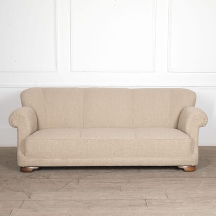 Large 20th Century Danish Sofa Upholstered in Boucle Fabric SB6421859
