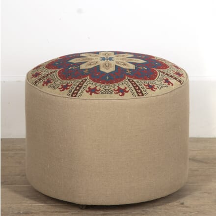 Large Napoleon III Tapestry Pouffe ST1518946