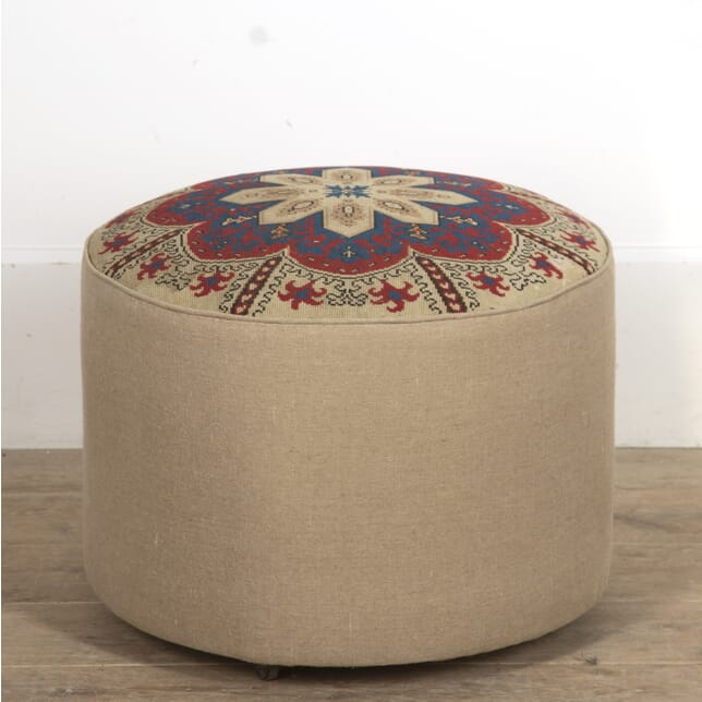 Large Napoleon III Tapestry Pouffe ST1518946