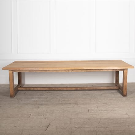 Large 20th Century Oak Dining Table TD5230288