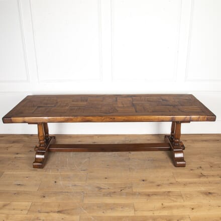 Large Early 20th Century Oak Refectory Table TD8520224