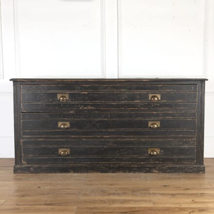 Large Painted Shop Chest of Drawers CC3614519