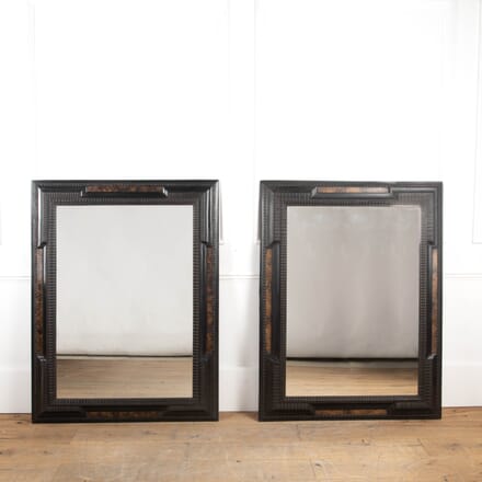 Large Pair of 19th Century Ripple Frame Mirrors MI3427531