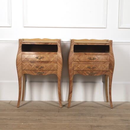 Pair of French Parquetry Nightstands BD4516686