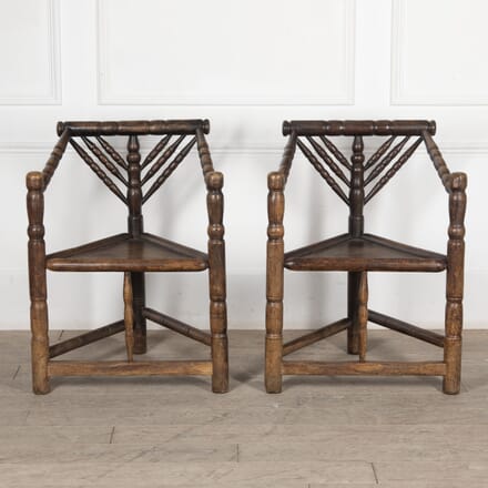 Large Pair of 19th Century Turner's Chairs CH0125921