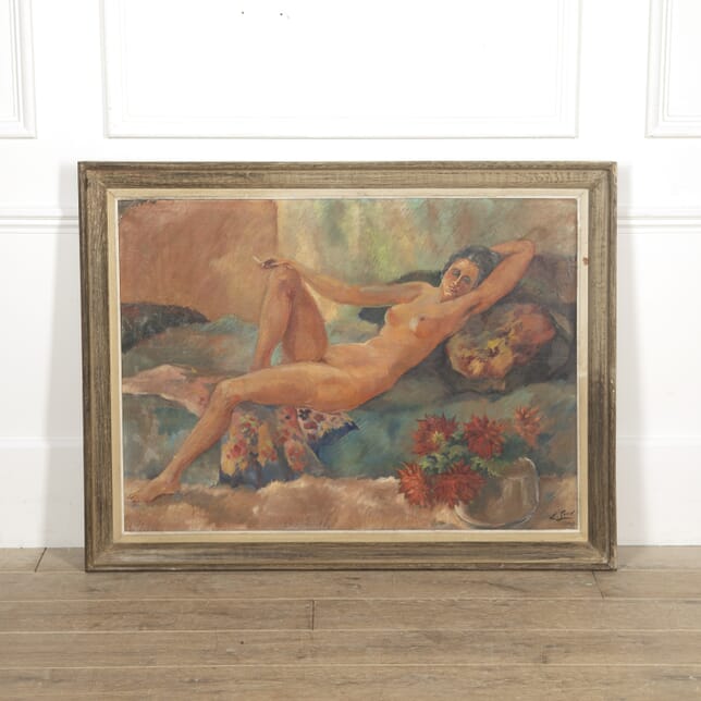Large Reclining Nude Painting WD1516564