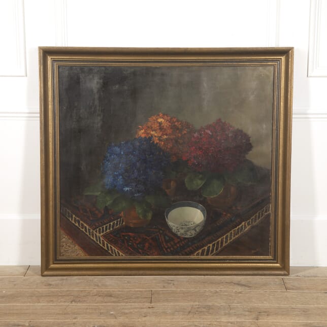 Large Signed Still Life Painting WD1516555