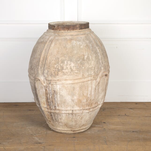 Large 19th Century Terracotta Olive Jar GA9021544