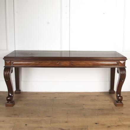 Large Victorian Mahogany Serving Table TS7318881