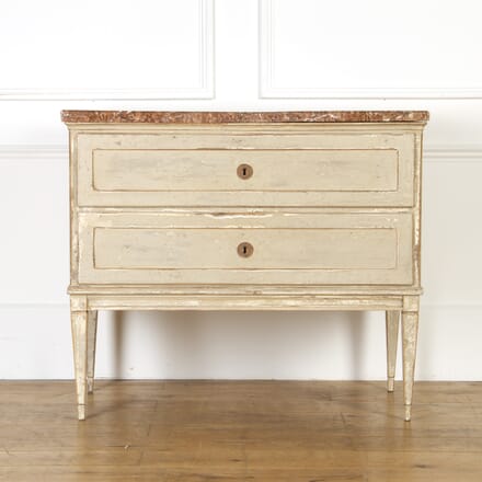 Late 18th Century Marble Top Chest of Drawers CC9017191