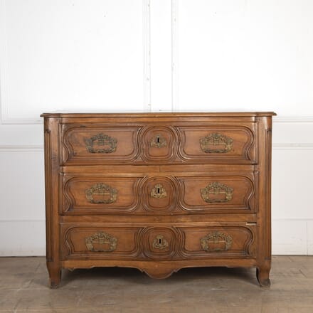 Late 18th Century Walnut Chest of Drawers CC6724295