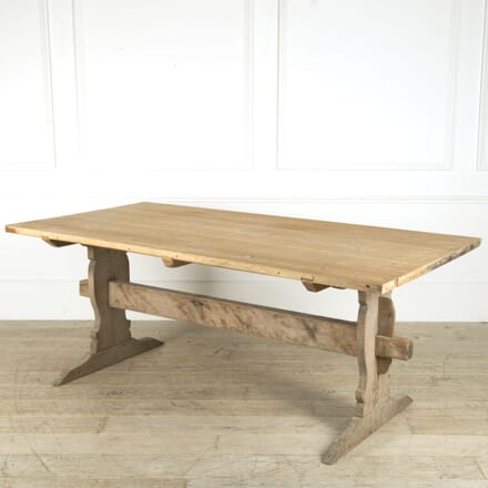 Late 18th Century Swedish Trestle Table TD9028545