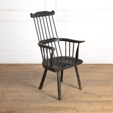 Late 18th Century Welsh Comb-Back Stick Chair CH6923784