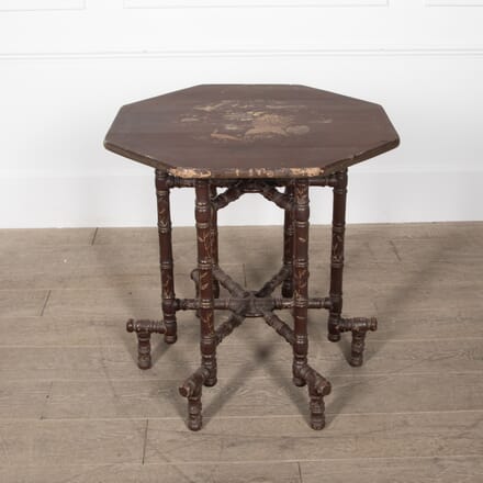 Late 19th Century Chinese Export Lacquer Table CO4029202