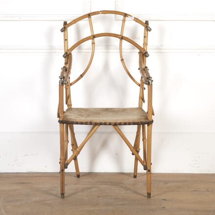 Late 19th Century French Bamboo Chair CH5519684