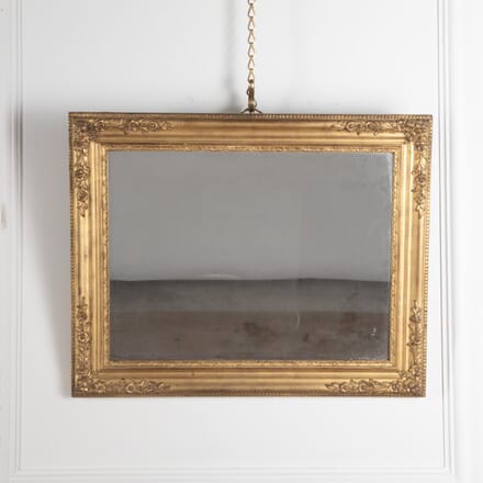 Late 19th Century French Gilt Floral Mirror MI8530124