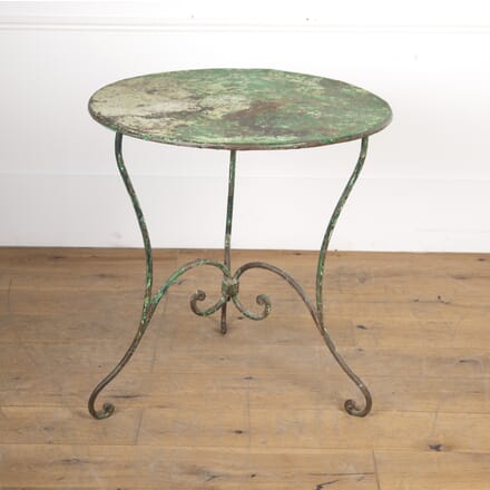 Late 19th Century French Painted Iron Table GA9021591