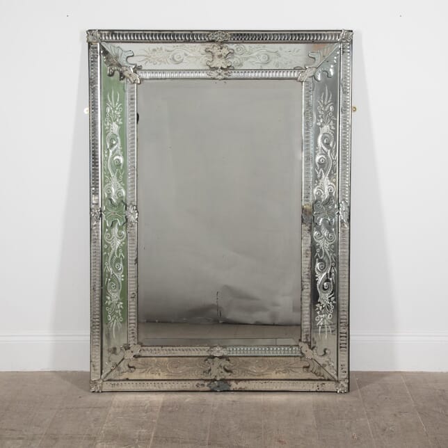Late 19th Century French Venetian Mirror MI4030472