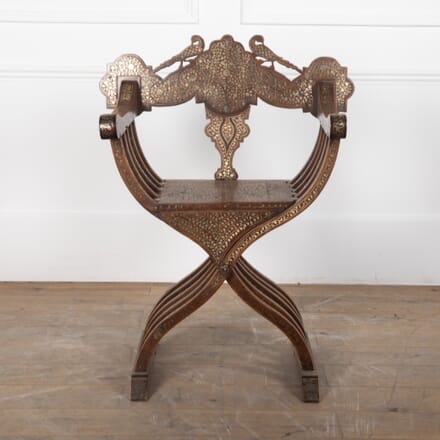 Late 19th Century Indian Campaign Chair CH9029013