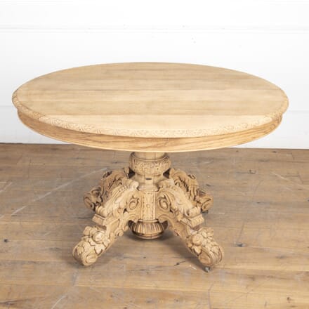 Late 19th Century Carved Oak Table TD3424946