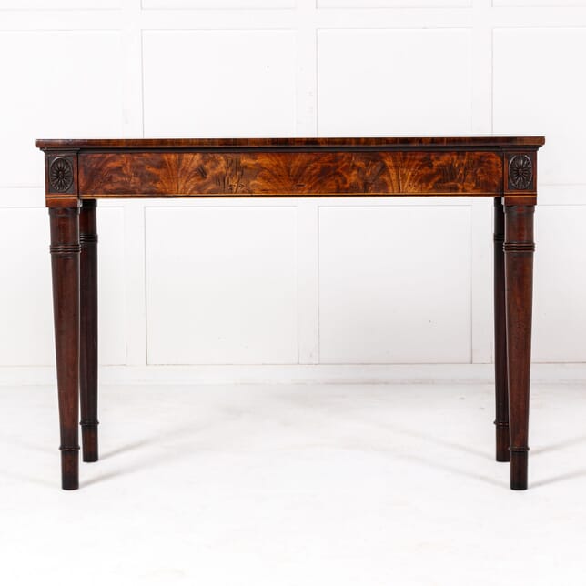 Late George III English Mahogany Side Table CO0633537