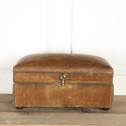 Leather English Pouffe OF3618010